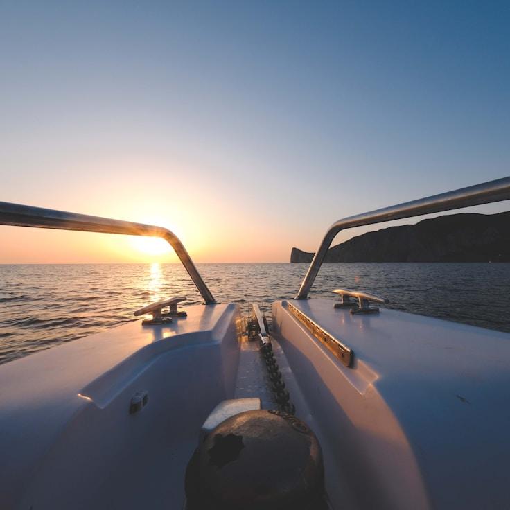 Gathering with friends on the boat